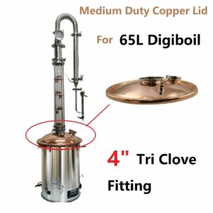 Heavy Duty Copper Lid for 65L Digi boiler with 4" fitting