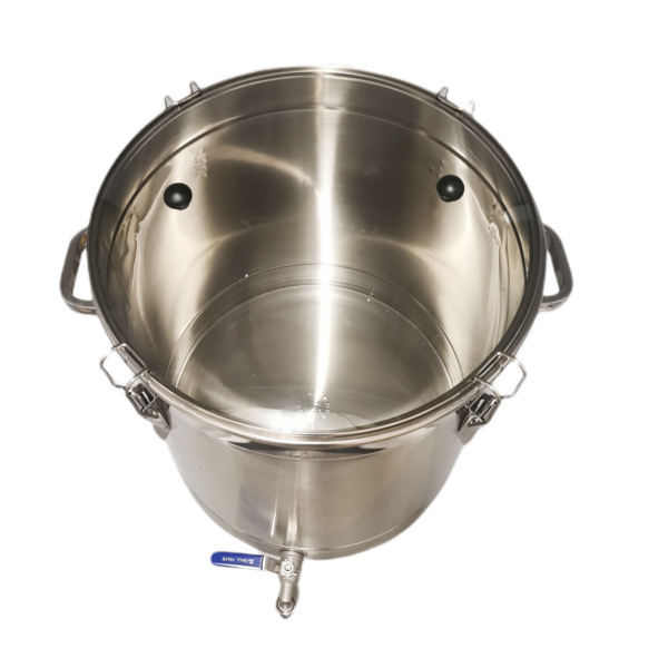 50L Stainless steel Kettle /Boiler with Tap & Glass lid