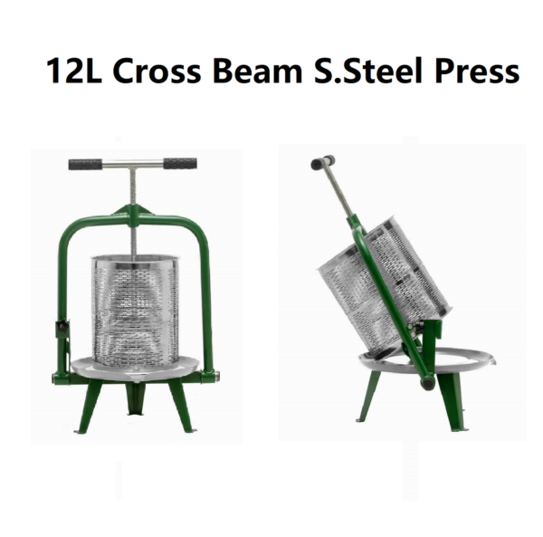 Heavy-Duty 12L Cross Beam Stainless steel Fruit Press