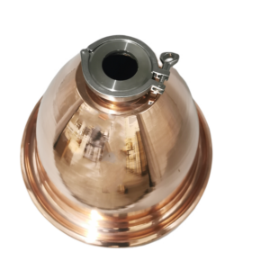 Large Alembic Copper Dome for 65L Digiboil- 3" Ferrule