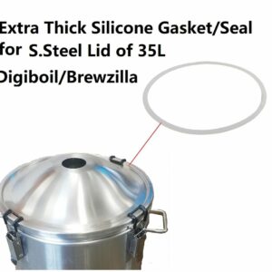 Extra Thick Silicone Gasket/Seal for SS Lid of 35L Digiboil/Brewzilla