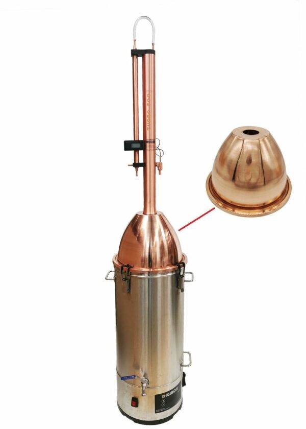 Stillmate Pure Copper Alembic Dome/Lid 30cm with 48 mm Hole