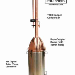 Still Spirits T500 Copper still - 35L Digiboil boiler With copper dome