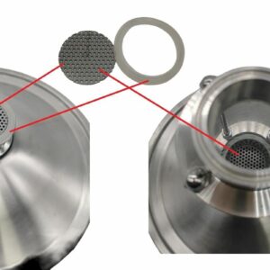 50mm Stainless Sieve plate for 2 Inch Tri-clover Fitting with seal kit