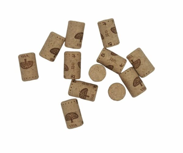 12 x 750Ml Cork Neck Wine Bottles Kit with Cork and shrink sleeves