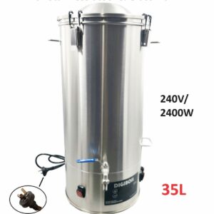 35L Digital Turbo Boiler with Stainless steel & Glass Lid