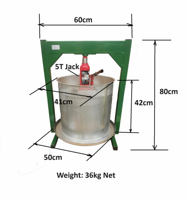 New Heavy Duty 50L Stainless steel Hydraulic Press - Limited Stock