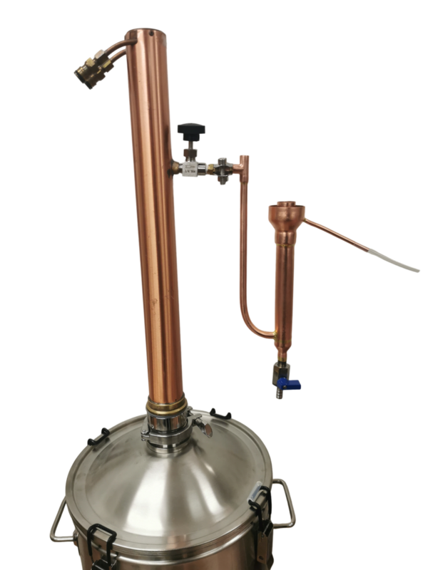 Add-On Copper Parrot for Pure Distilling/AlcoEngine reflux condensor