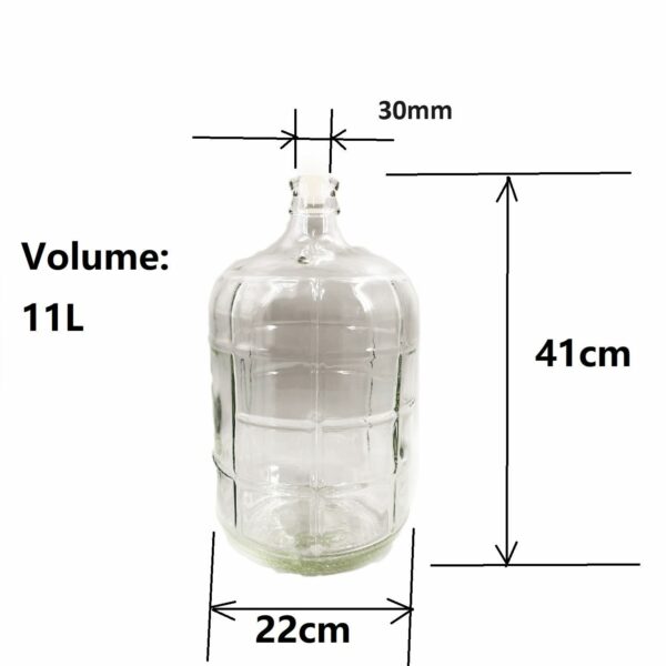 11L(3 Gallon) Glass Carboy /Fermenter