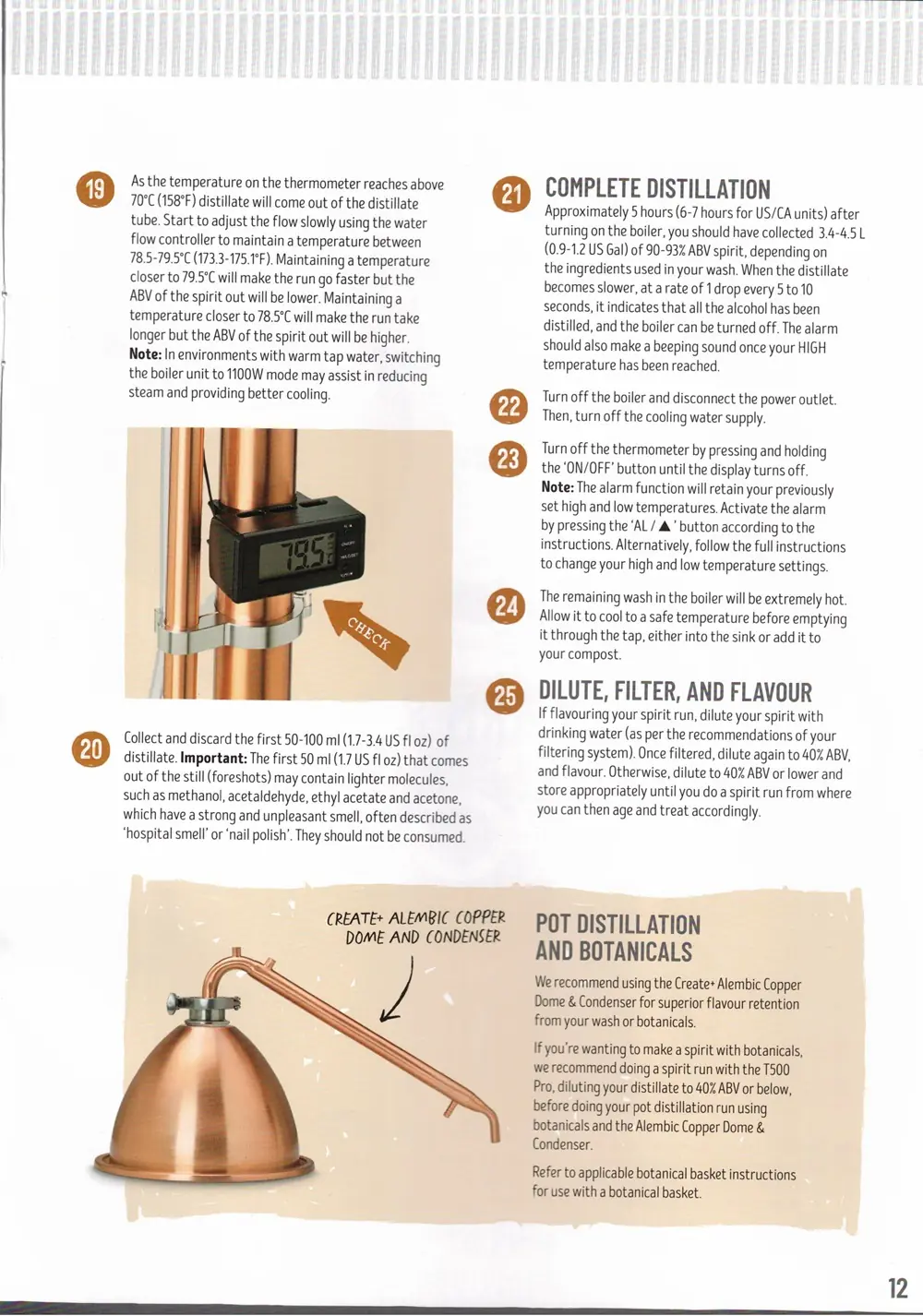 T500 Pro Copper Condenser Still Kit