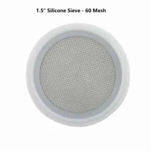 1.5 Inch TC Stainless Mesh Screen Silicone