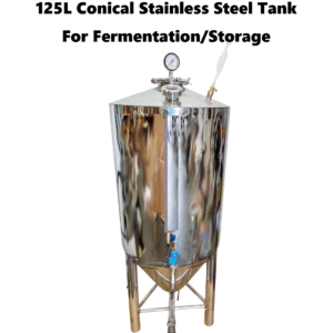 125L Full stainless steel Conical Fermenter/Storage Tank