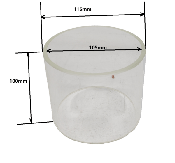 Replacement Glass tube for 4 Inch Sight Glass - Brewers Choice