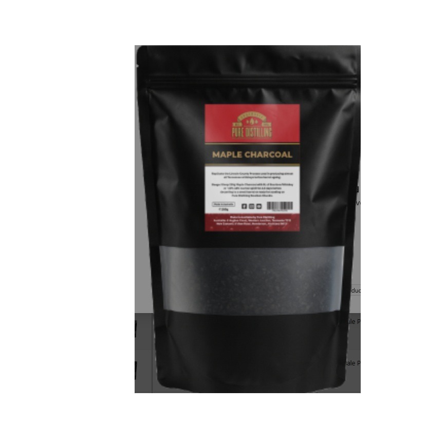 Pure Distilling Maple Charcoal 250g
